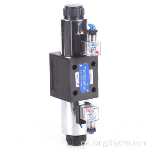 Válvula direccional de solenoide hidráulica Rexroth tipo 4WE10